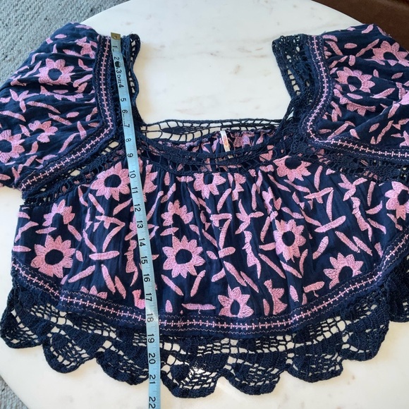 Free People Soleil embroidered Blouse - Picture 8 of 8